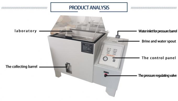 Les chambres d'essai concernant l'environnement d'ASTM B117 ASTM B117 salent des appareillages d'essai de corrosion de jet 2