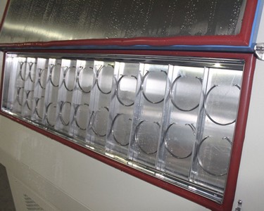 Le laboratoire d'ASTM G154 survivant à la lumière de lampe d'UVA a accéléré la chambre UV vieillissante d'essai 2