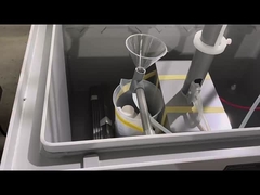 Asm B117 Salinité de l'essai de pulvérisation Salinité de l'essai de la chambre AC220V SUS304 0,3 mm - 0,8 mm Propulsion de la buse