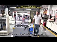 Un examen plus approfondi : Chambre d'essai au brouillard salin 95% HR 0,09 m² ~ 2,25 m² Buse de pulvérisation 0,3 mm ~ 0,8 mm