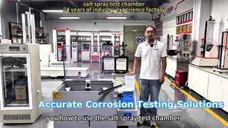Speedboat metal connector salt spray chambers: seawater corrosion test for small boat hardware
