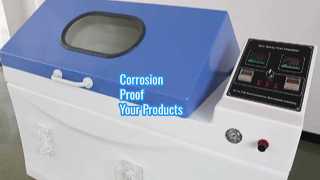 Essai de résistance à la corrosion de chambre d'essai au brouillard salin
