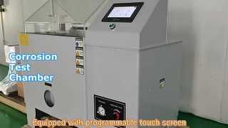 Un appareil de contrôle de résistance à la corrosion de chambre d'essai au brouillard salin