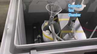 Société de résistance à la corrosion de chambre d'essai au brouillard salin