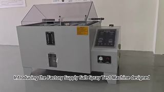 Résistance à la corrosion de la chambre d'essai au brouillard salin