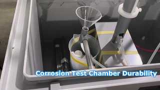 Chambres à brouillard salin à rivets métalliques : test de corrosion des structures en acier