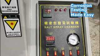 Essais de corrosion de chambre d'essai au brouillard salin de haute précision