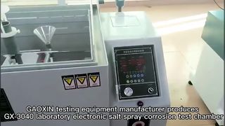 Testeur de brouillard salin à écran tactile, machine de test anticorrosion pour vis et fixations