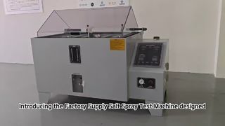 Chambres à brouillard salin à traversée mécanique : vérification de la corrosion des pièces d'usure