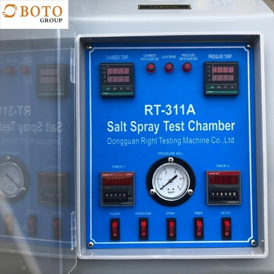 salt spray corrosion test chamber PLC/PC Control System 0.3mm~0.8mm Spray Nozzle 0.2Mpa~0.4Mpa Pressure