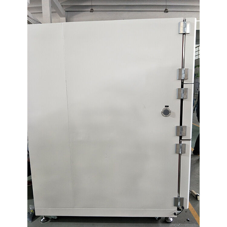 Chambre de test thermique à choc à trois boîtes personnalisable et haute performance, contrôle à écran tactile PLC pour la défense, l'électronique, la pharmacie