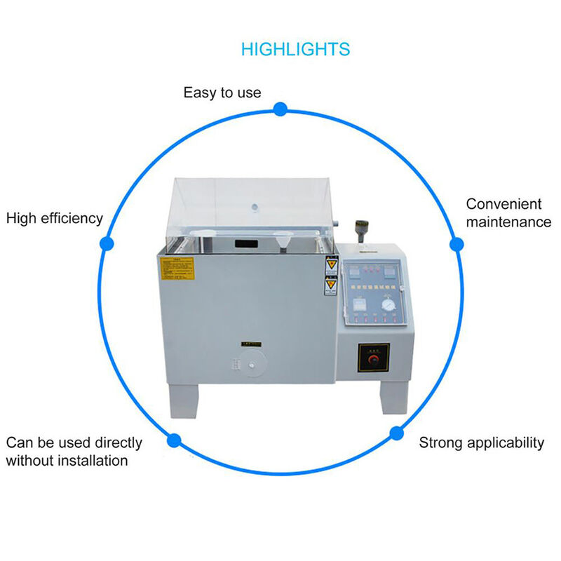 Unité de test de corrosion par brouillard salin 220V 50Hz, taille de chambre personnalisée, pour le contrôle et les tests industriels