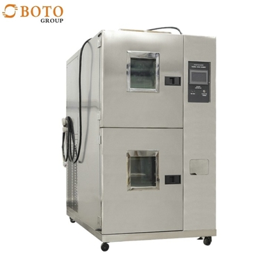 Deux laboratoires chauds et froids en forme de boîte B-TCT-403 de la chambre GB/T2423.1.2-2001 d'impact