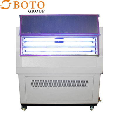 Chambre d'essai UV accélérée pour l'altération du sol Testeur de résistance au vieillissement UV Équipement d'essai UV 40W
