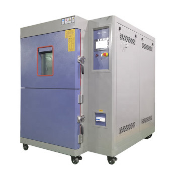 Chambre rapide alternative d'essai de choc thermique d'appareil de contrôle de choc de la température de chambre de changement de boîte d'essai de ciel et terre